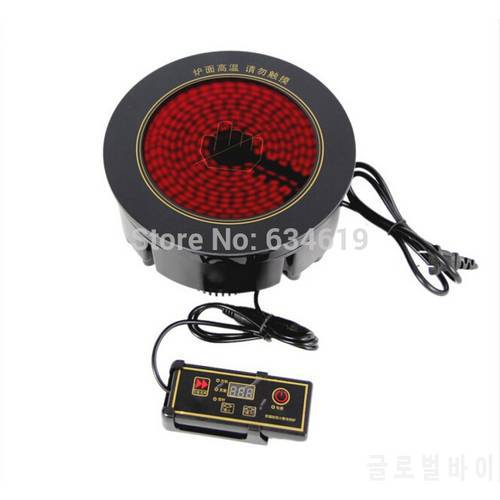 196 mm round small hot pot infrared stove embedded custom-made small tea stove bult in cooking boiling and frying stove