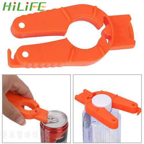 HILIFE Portable Bottle Opener Plastic Manual Non-slip Multifunctional Kitchen Gadgets Canned Drink Can Openers