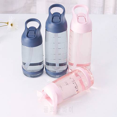 Tritan Water Bottle with Straw BPA Free Outdoor Sports Bottles 1000ml High Quality Hiking Camping Shaker H10980