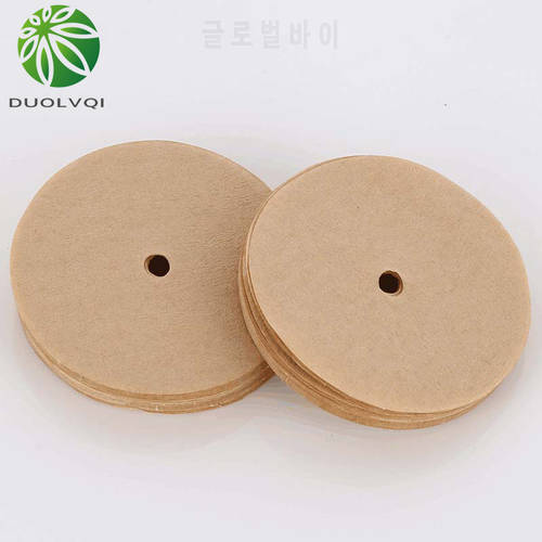 100pcs/Pack Disposable Coffee Maker Filter Paper Practical Unbleached Filter Paper Coffee Filter Papers For Vietnamese Pot