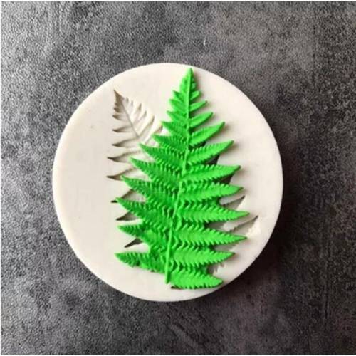 Silicone mold fondant mould decor Molds Fern Of Leaves silicone mould fondant mold cake decorating tools chocolate moulds