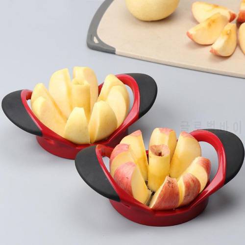 Kitchen Apple Slicer Corer Cutter Pear Fruit Divider Tool Comfort Handle for Kitchen Apple Peeler Fruit Slicing Corer Remover