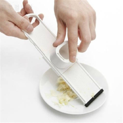 2 in 1 Function Plastic Ginger Garlic Presses Kitchen Fruit Vegetable Tools Garlic Graters Grinding Cooking Gadgets