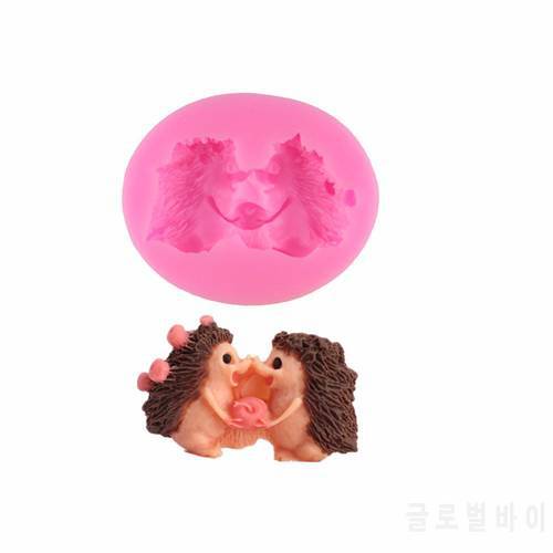 Time-limited Rushed Fondant Molds Diy Chocolate Mould Hedgehog, Double Sugar Cake Decorating Tools The Clay Mold Baking M
