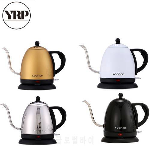 Electric Kettles Stainless Steel Coffee Drip Long Gooseneck Spout Pour Over Induction Pot Espresso Coffee Tea For Barista tools