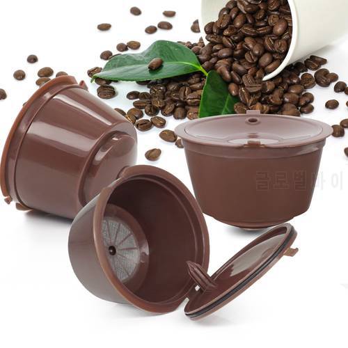 3pcs Nescafe Dolce Gusto Coffee Filter Refillable Dolce Gusto Coffee Capsules Reusable Capsules Refill Dolce Gusto Accessories