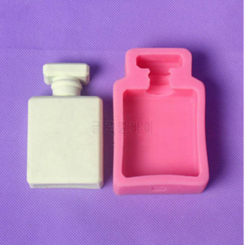 New Cosmetics Perfume Bottle Shoes 3D Silicone Cooking Tool Chocolate Cake Fondant Mold Cake Decoration Tools