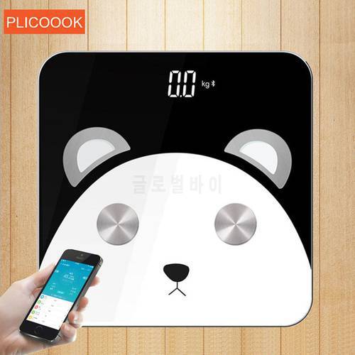 Bathroom Weight Scales Electronic Body Fat Scale Floor Digital Balance Connected Smart App Human Body Analyzer Weighing Scale