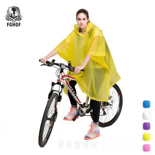 FGHGF Motorcycle Bicycle Bike Raincoat Hooded Disposable Waterproof Infantil Menino Rainwear Poncho Transparent Rain Coat