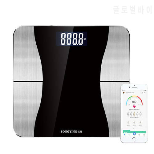 Hot Smart Body Fat Scale Bathroom Weight mi Scales floor Smart Bluetooth bmi Scale Household Human Weighing Scale LCD
