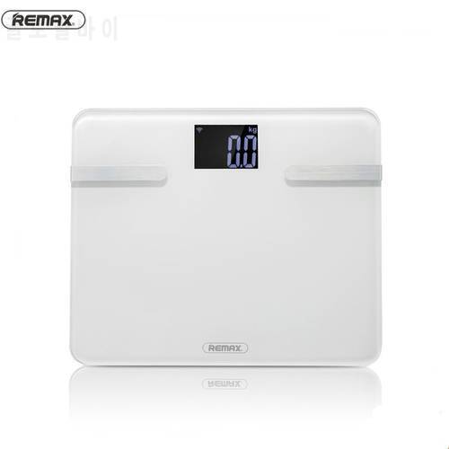Hot Original Remax Body Scale Fat Weight Scales Floor Smart Bluetooth bmi Body Fat Smart Digital Scale mi Weighing Scale Waga