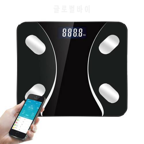25 body data Smart Bathroom Weight Scale Electronic Floor Scales Human Body Fat Weegschaal Mi Body Composition Scale Bluetooth