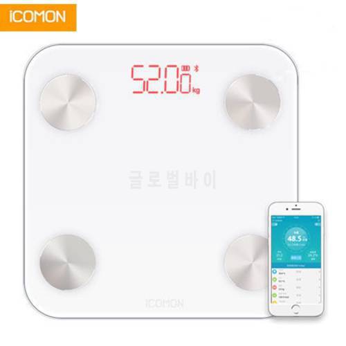 Hot Smart Bathroom Scale Floor Electronic Body Fat Weight Scale Household LED bmi Weighting Mi Scale Bluetooth 20 Body Data