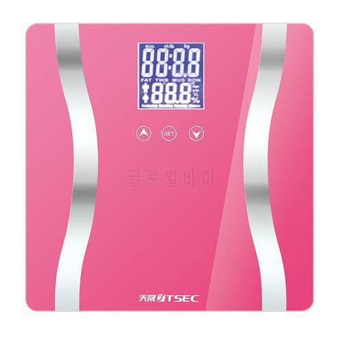 Household Smart Scales Bathroom Body Fat weight Scale Bilancia Pesapersone Fat Rate Muscle Moisture Content Bone Mass BMI