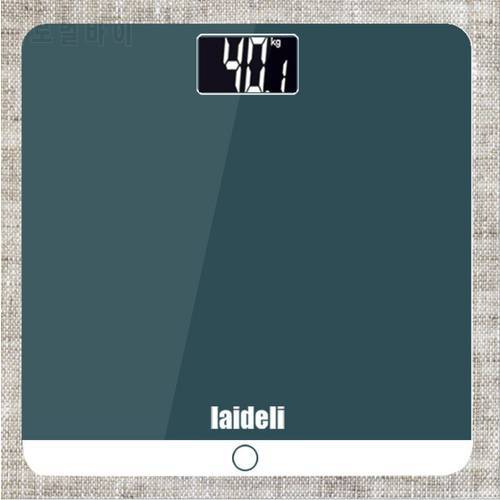 New Smart Electronic Floor Scales Digital Bathroom Weight Body Scale Household Weight Measurement Weighting Weegschaal Mini