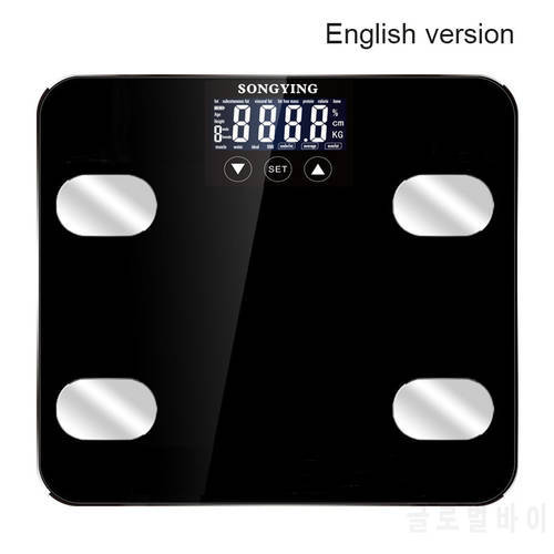 2018 Touch Manual Electronic Scales Bathroom Mi Smart Body Fat Scale Digital Weighting Scales Weight Mensur Digital Floor Scales