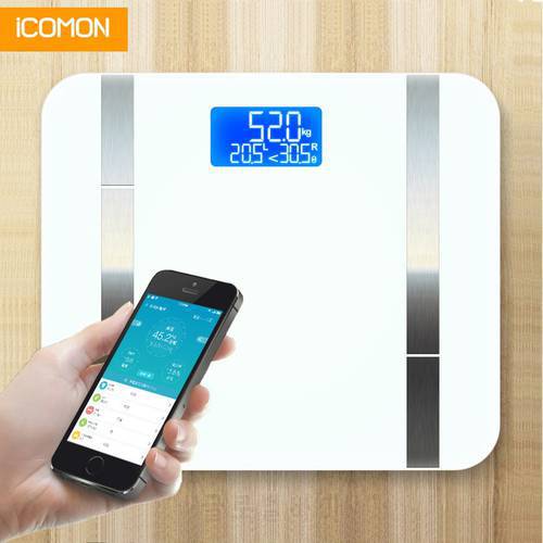 smart bathroom scales floor weight body fat mi scale human weighing scale balance Connect bluetooth