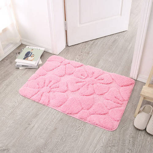 Absorbent Washable Non-slip Bath Mats/Floor Carpet Bed Rugs For Living Room Kitchen Carpet WC Mat Bathroom Carpet For Toilet Mat
