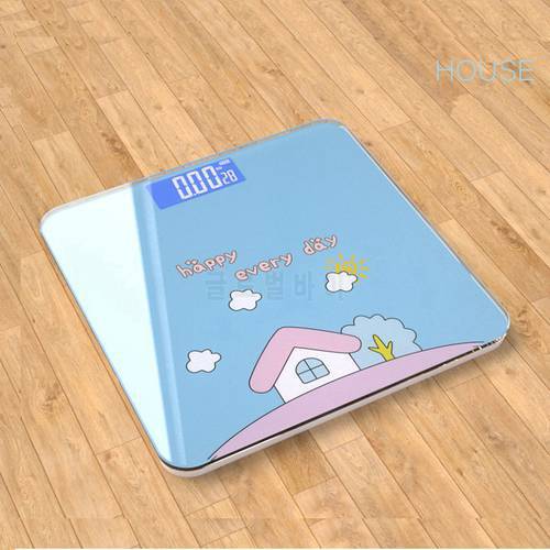 Best Selling Electronic Floor scales Bathroom Body Weight Scale Smart Digital Weighing Scale Battery Glass Weegschaal LED Waage