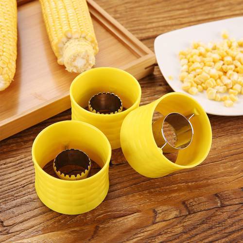 Corn Stripper Fruit Vegetable Tools Stainless Steel Corn Cob Remover Cutter Shaver Kitchen Gadgets Accessories Supplies Products