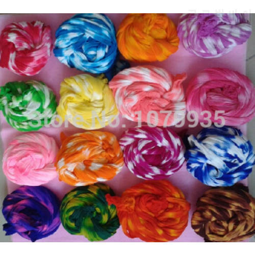 Free shipping wholesale 50pcs/lot 23Colors Mesh Flowers Materials Double Color Nylon Silk stockings flower For handmade gift