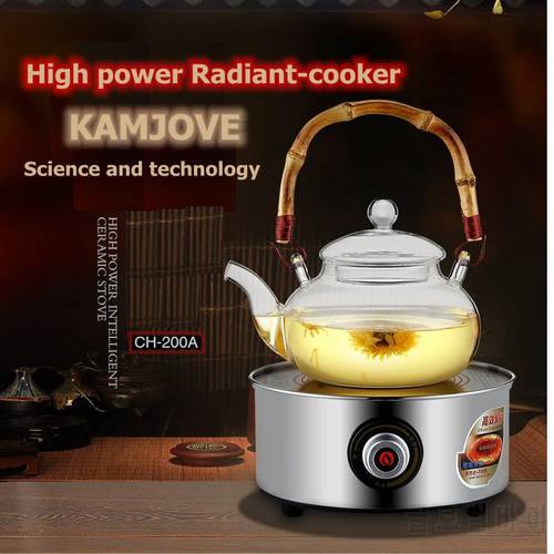 Radiant cooker cast iron pot tea stove cooked teapot tea stove