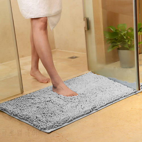 20 x 32Inches Non-Slip Bathroom Carpet Bedroom Kitchen Carpet Shower Room Rug Floor Mat Bath Mats Soft Toilet Door Rug