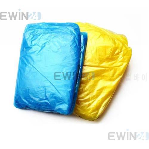 5 X Unisex Poncho Disposable Emergency Raincoat Outdoor waterproof free shipping
