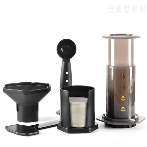 Pressure Portable Minipress Coffee Maker Hand Held Mini Black Hand Pressed Espresso Machine Handpress Coffee Machine