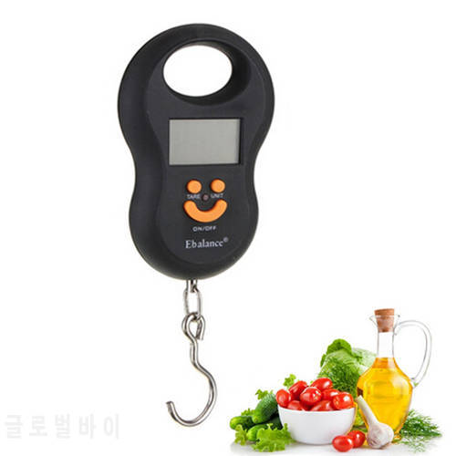 Electronic Pocket Portable Mini 50kg/5g LCD Digital Fish Hanging High Weight Hook Scales New Arrival