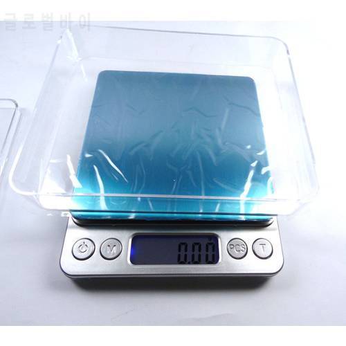 500g x 0.01g Stainless Pocket Electronic Digital Jewelry Scales Weighing Balance Precision Scale