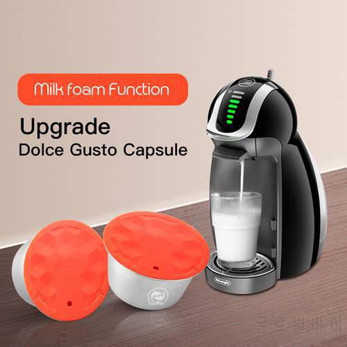 iCafilas Milk Foam Filters For Nescafe Dolce Gusto Aeroccino Reusable Stainless Steel Dolci Gusto Coffee Capsules Pod Spoon
