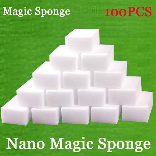 30/50/80/100pcs Melamine Sponge Nona Magic Sponge Eraser Cleaner Cleaning Sponges for Dish Wash Kitchen Bathroom Cleaning Tools