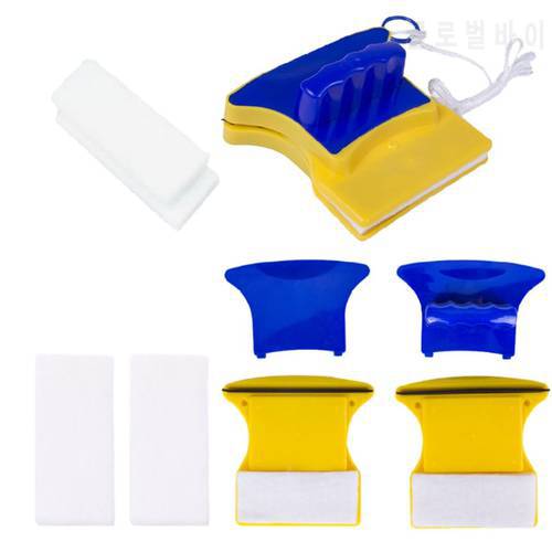 New 2pcs Square Replacement Sponge For Magnetic Window Glass Cleaning Brush Accessories JAN9