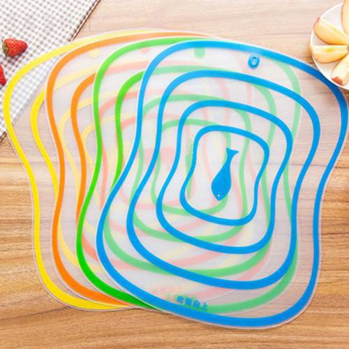 Hot sale Kitchen Chopping Block Cutting Board Non - slip Frosted Antibacteria Plastic Kitchen Gadgets Tool Fruit Vegetable Meat