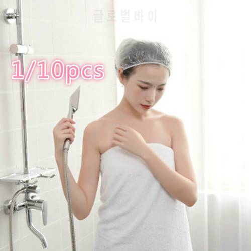 Disposable Shower Caps Pleated Anti Dust Hat Women Men Bath Caps for Spa Anti - smoking cap to eat hot pot special@4