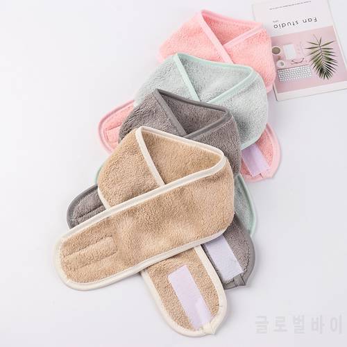 Adjustable Toweling Hair Wrap Soft Women Facial Hairband Make Up Wrap Head Cleaning Cloth Headband Stretch Towel Shower Caps