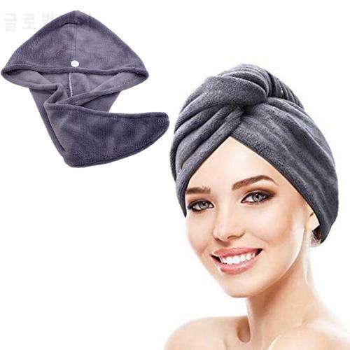 Microfiber Quick Dry Hair Dryer Bath Towel Wrap Hat Dry Quick Turban Quick absorbent towel Quick-drying Washcloth