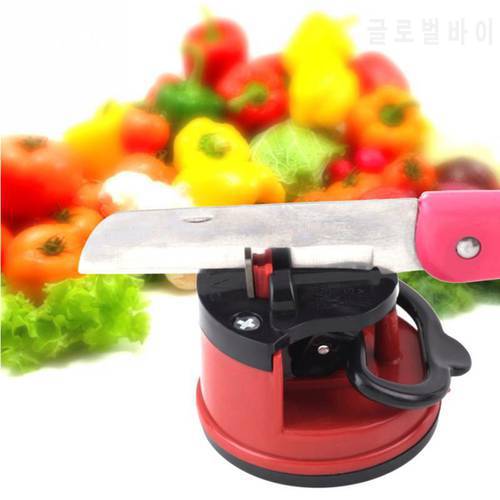 Durable Amazing Suction Knife Sharpener Sharpening Tool Easy and Safe to Sharpens Kitchen Chef Knives Damascus Knives Sharpener