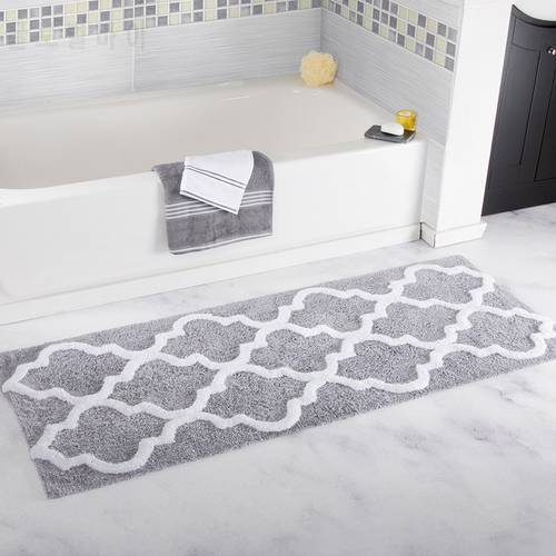 Floor Mat Water-Absorbing Doormat Rugs Non-Slip Bedroom Mats Carpet For Bathroom Kitchen Living Room Door Entrance 45x120cm A30