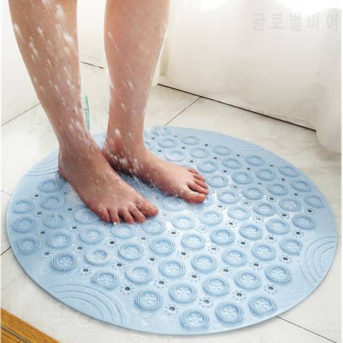Silicone bathtub shower back brush massager bathtub foot brush dead skin non-slip mat bathroom non-slip mat.2020