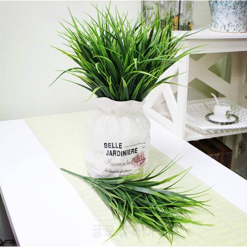 1 Piece Green Grass Artificial Plants Plastic Flowers Household Wedding Spring Summer Living Room Decor