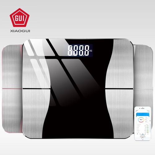 Intelligent Fat Scale Bluetooth Scale Intelligent Balance Fat Body Family Garden Weight and Water Content Testing Bascula Baño