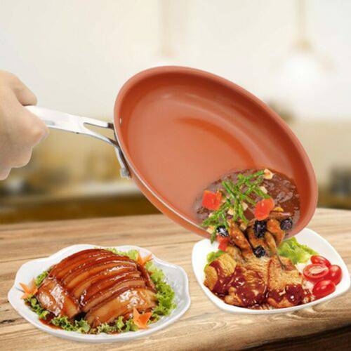 New Aluminum Non Stick Frying Pan Hard-Anodized Cookware Omelette Fry Pan For Kitchen-30