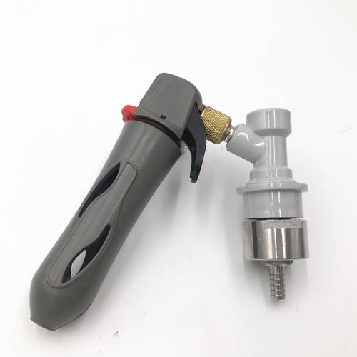 Co2 Keg Charger kit with Stainless Carbonation Cap & ball lock home brewing Co2 Injector Draft Beer
