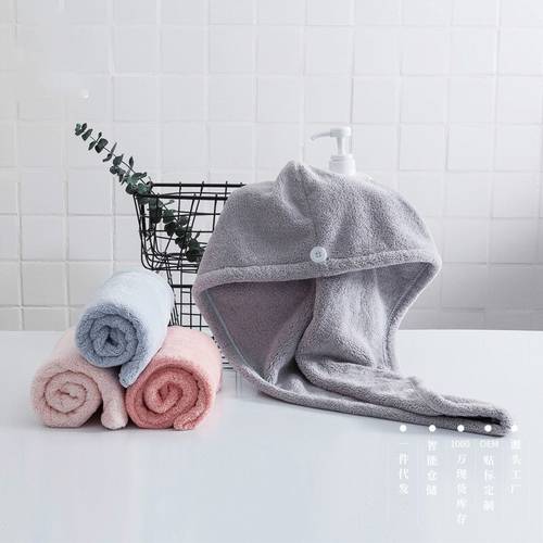 Women Super Absorbent Quick-drying Thicker microfiber Bath Towel Hair Dry Cap Salon Towel rapid drying hair towel child