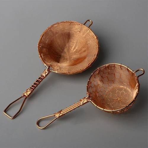 Handmade Tea Filter Copper Teaset Leaf Strainers Tea Strainer Accessories tea set