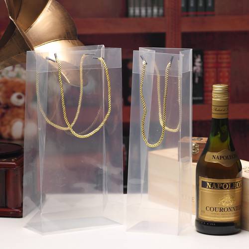 Clear Transparent Bags Wine Packing Bag 13