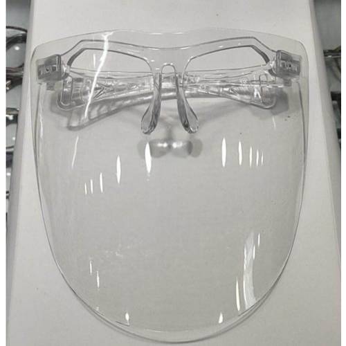 Kitchen Transparent Face Shield Anti-oil Onion Goggles Dust-Proof Face Protective Mask Mascarilla Reutilizable Cooking Tools