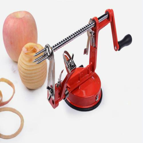 3 in 1 Apple Peeler Fruit Peeler Slicing Machine / Stainless Steel Apple Fruit Machine Peeled Tool Creative Home Kitchen